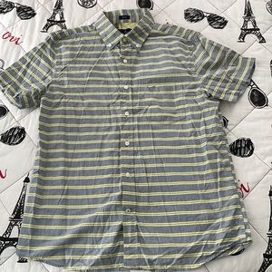 Men’s button down shirt.